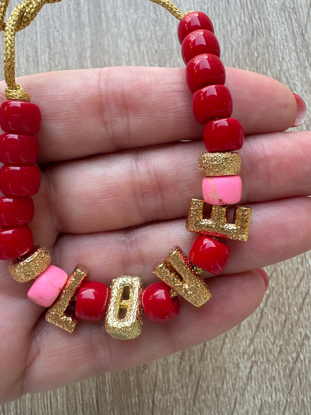 Bracciale beads collezione love