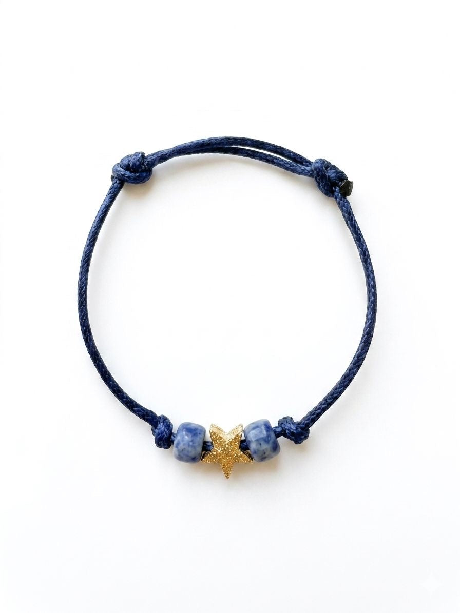 Bracciale beads e stella