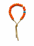 Bracciale beads colorati la pietra smarrita