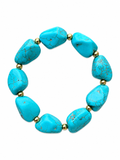 Bracciale maxi turchese