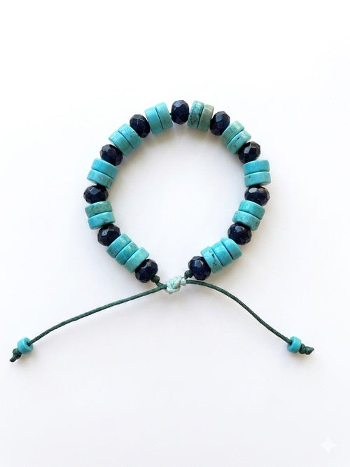 Bracciale beads colorati