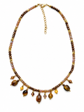Collana cristalli e pietre dure