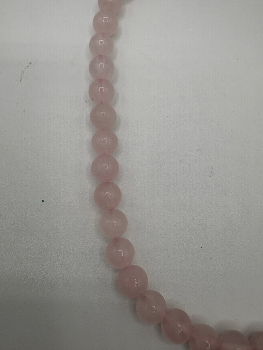 Collana in quarzo rosa