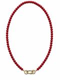 Collana burgundy