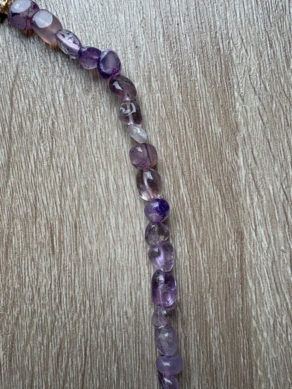 Collana cristallo di rocca e ametista
