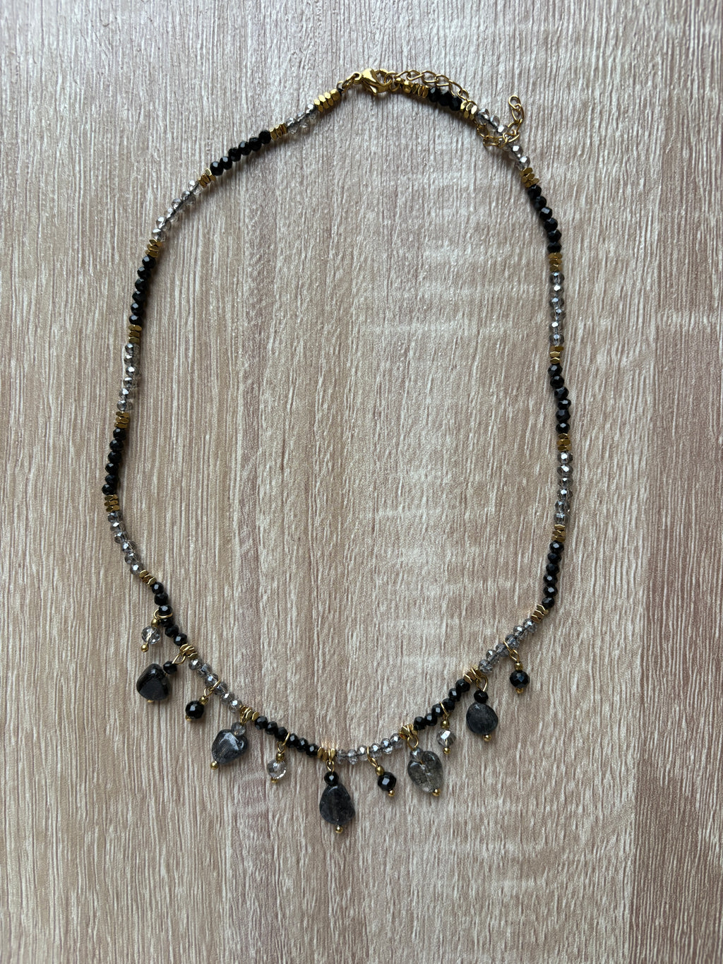Collana cristalli e pietre dure