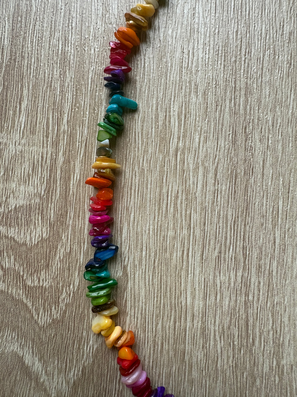 Collana madreperla arcobaleno