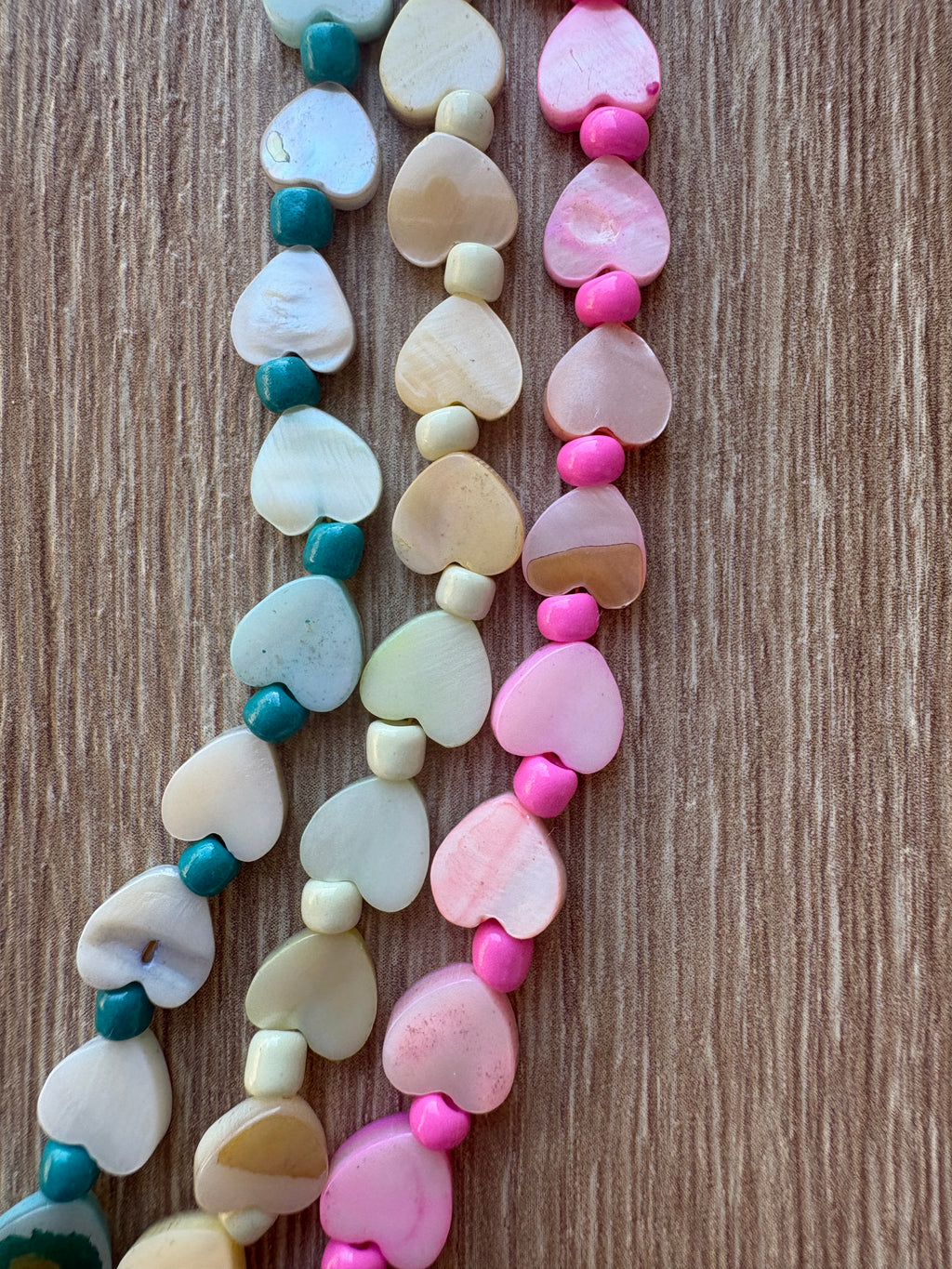 Collana triple hearts