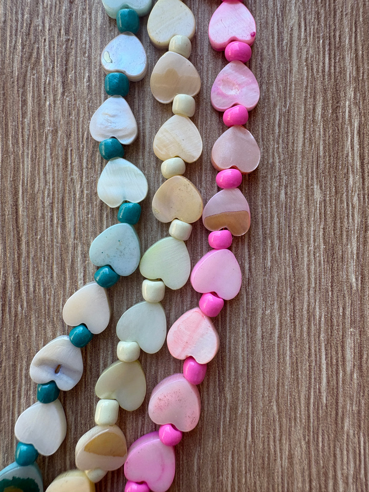 Collana triple hearts