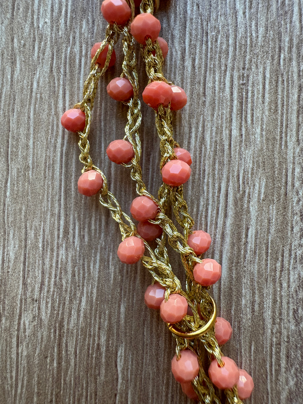 Collana cristalli e cuore