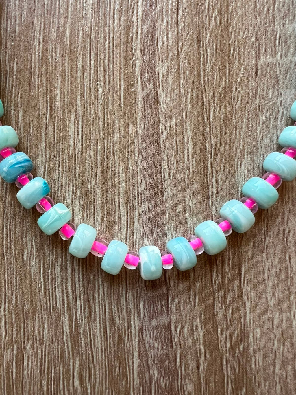 Collana beads resina