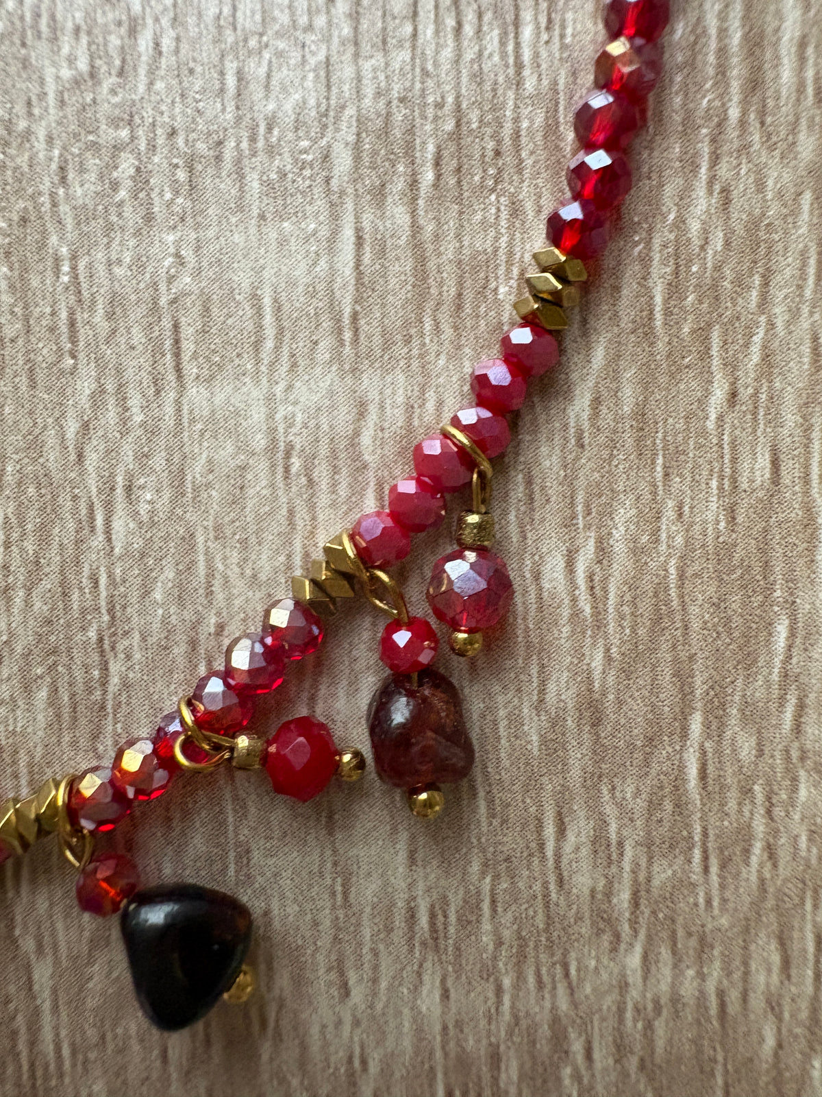 Collana cristalli e pietre dure