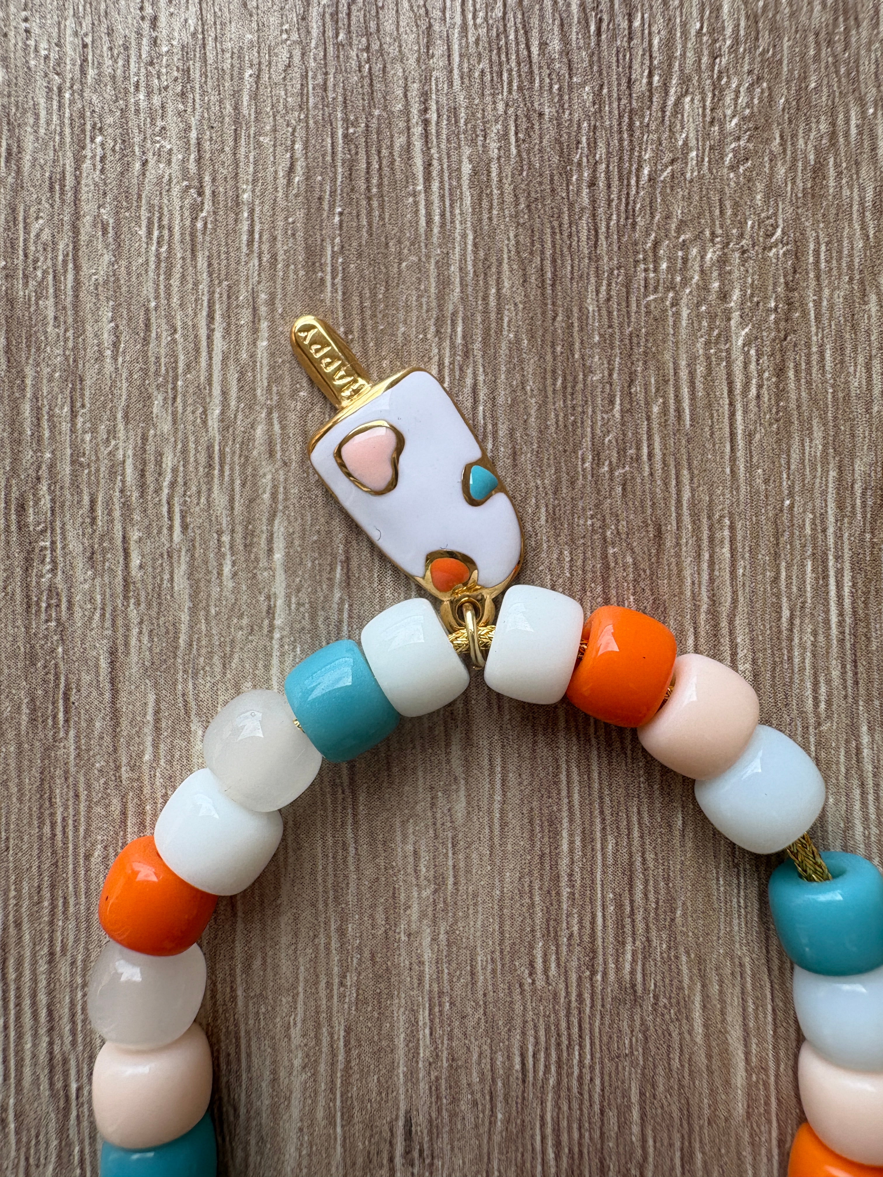 Bracciale beads gelato