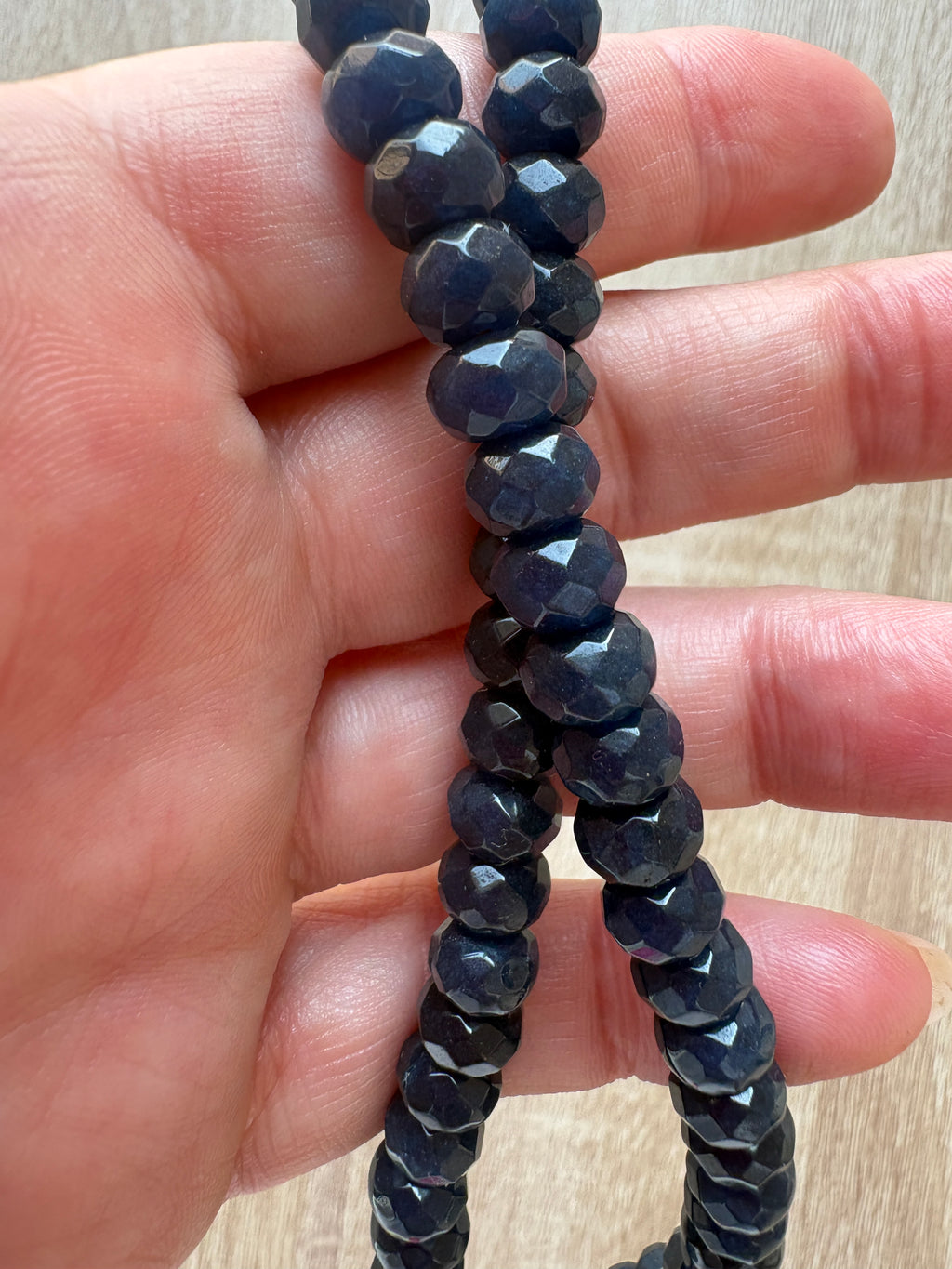 Collana Agata blu