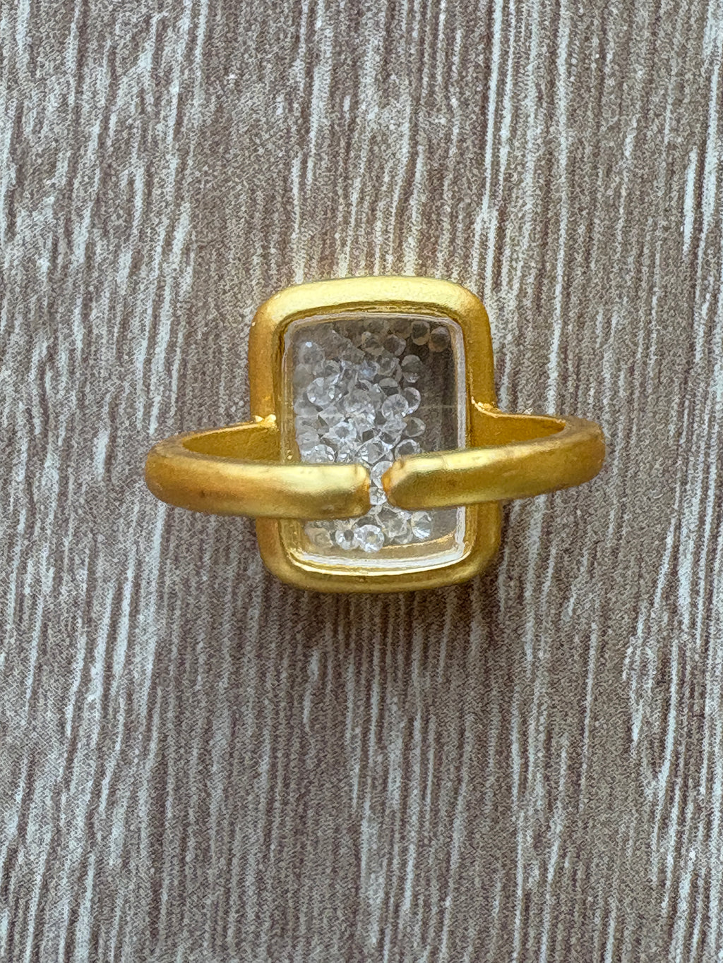 Anello crystal