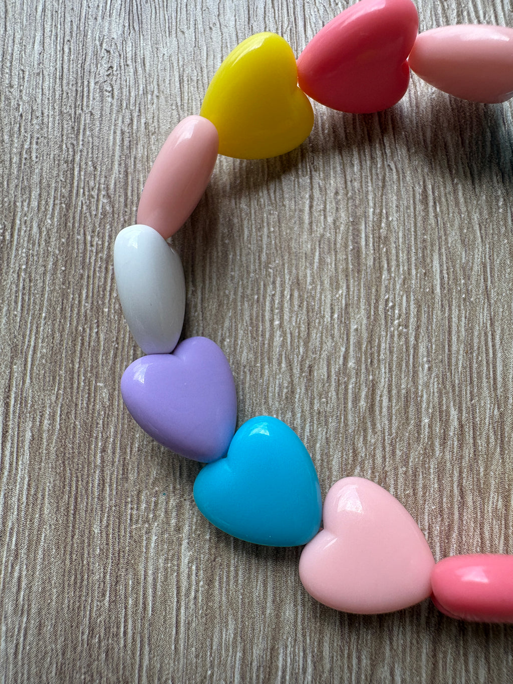 Bracciale Heart resina