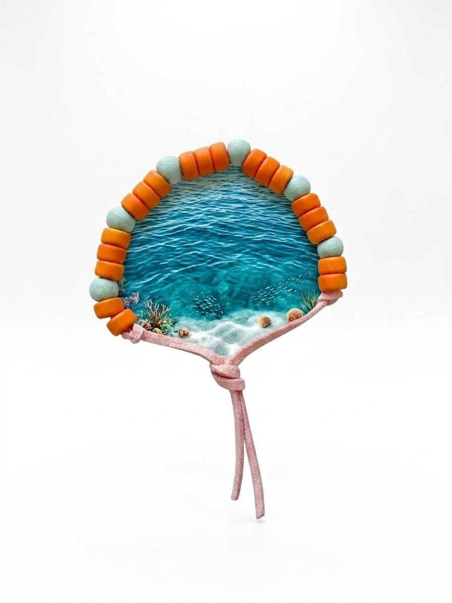Bracciale Beads in resina