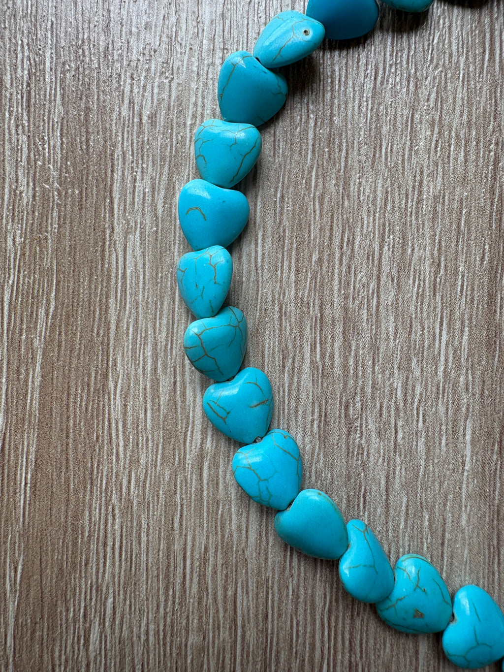 Collana cuori tourquoise