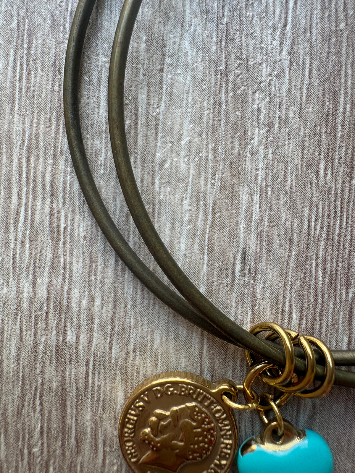 Bracciale bangle doppio