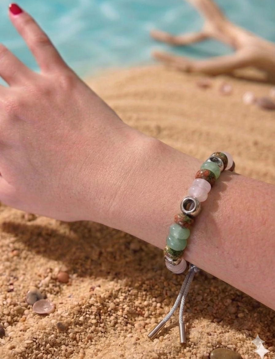 Bracciale beads colorati