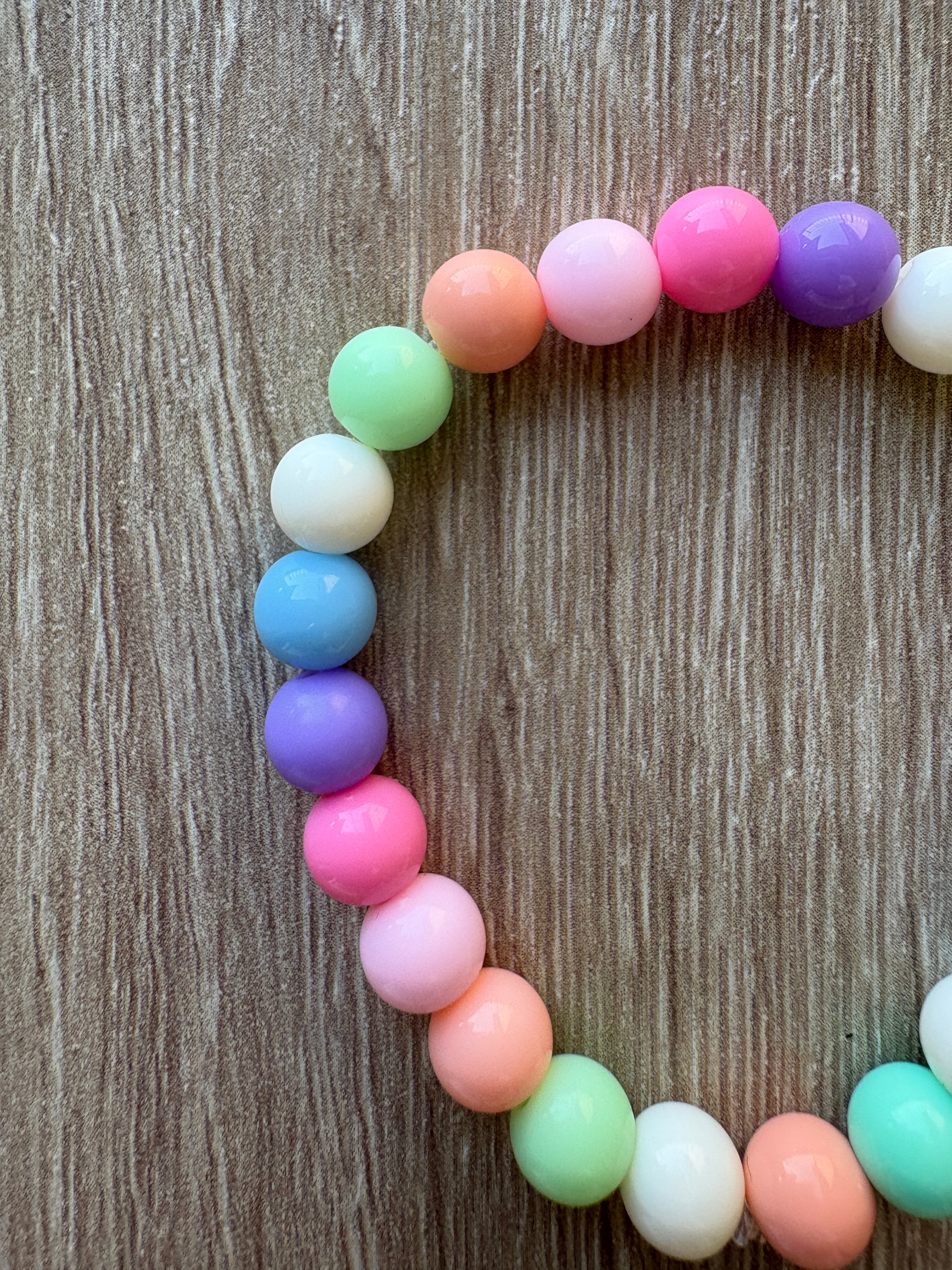 Bracciale sfere resina