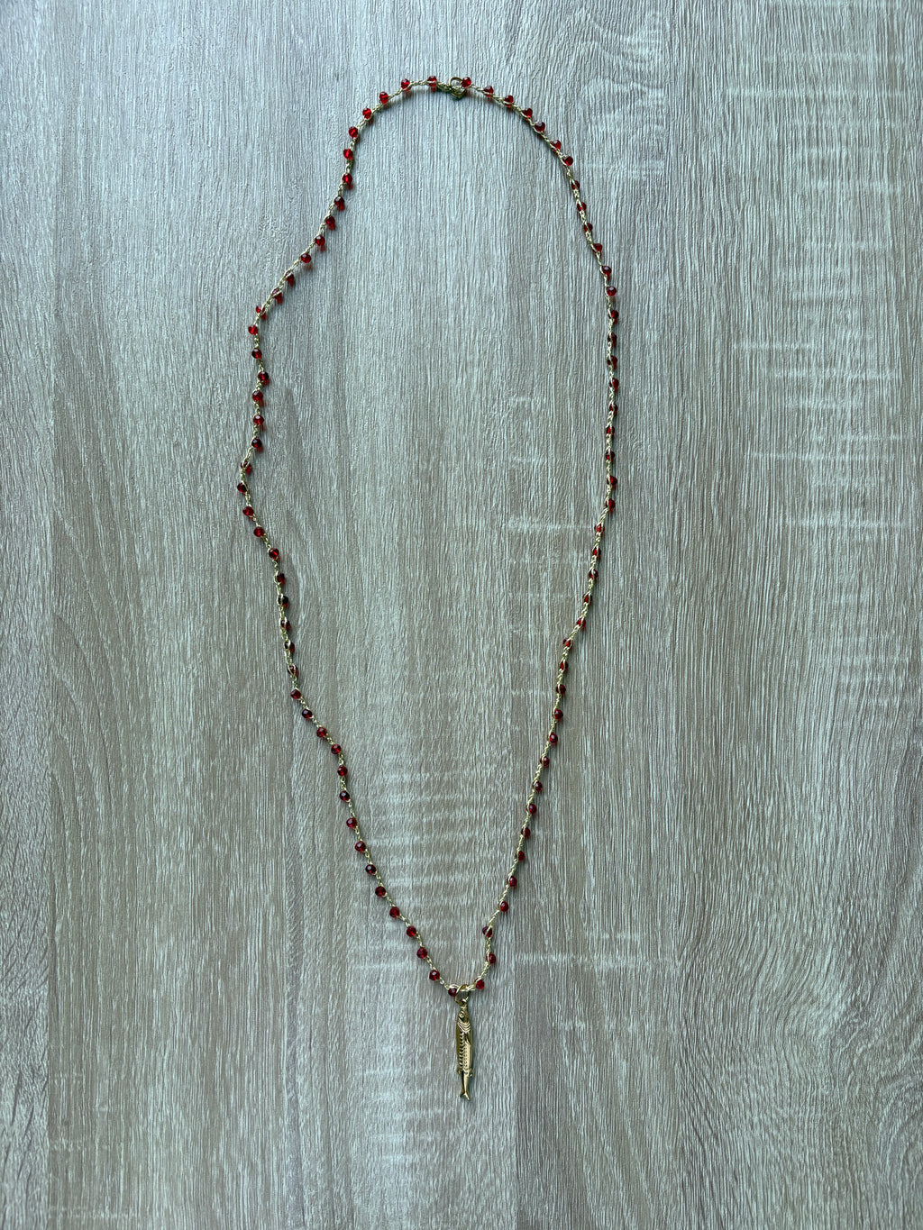 Collana ricamata