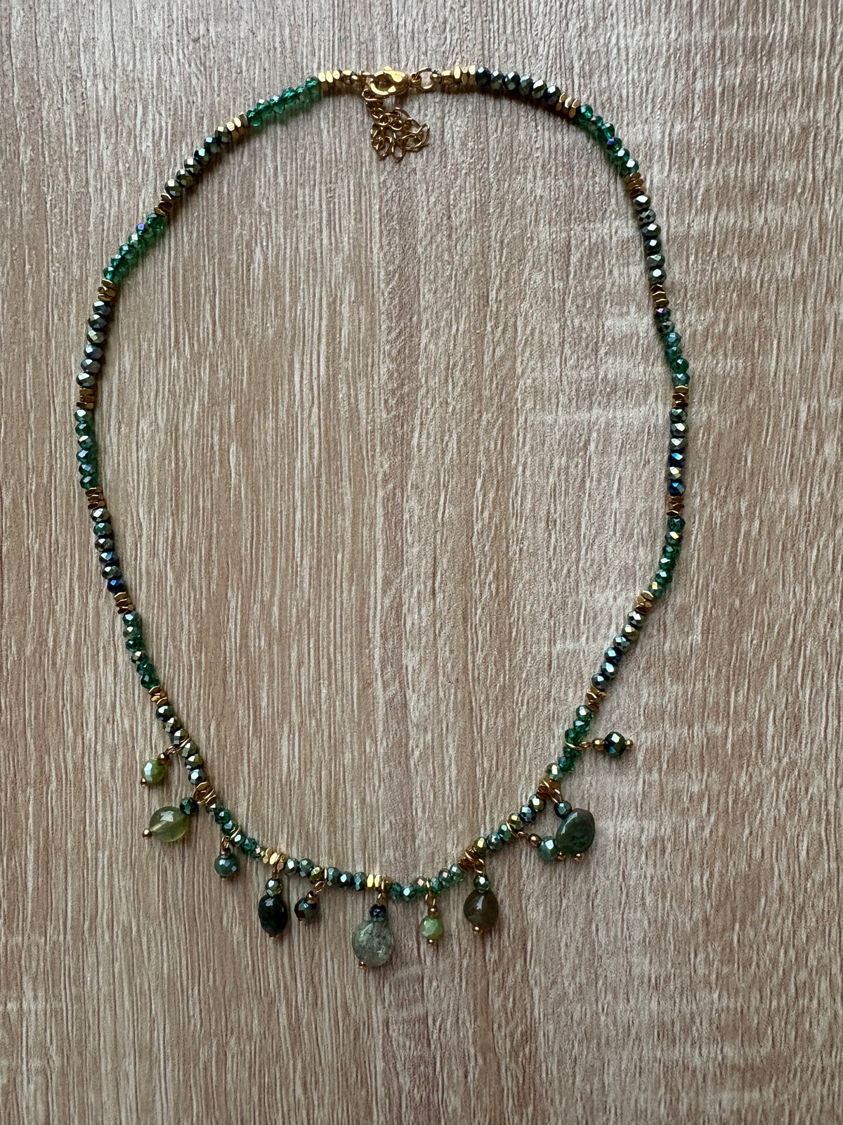 Collana cristalli e pietre dure