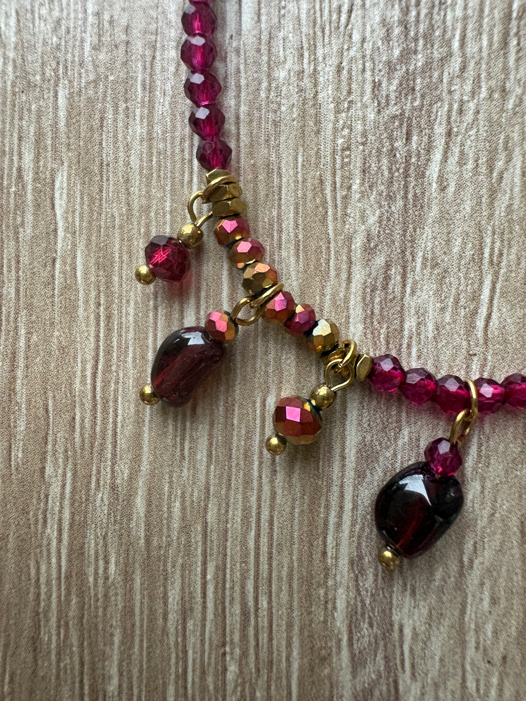 Bracciale cristalli e pietre dure