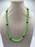 Collana con beads colorati
