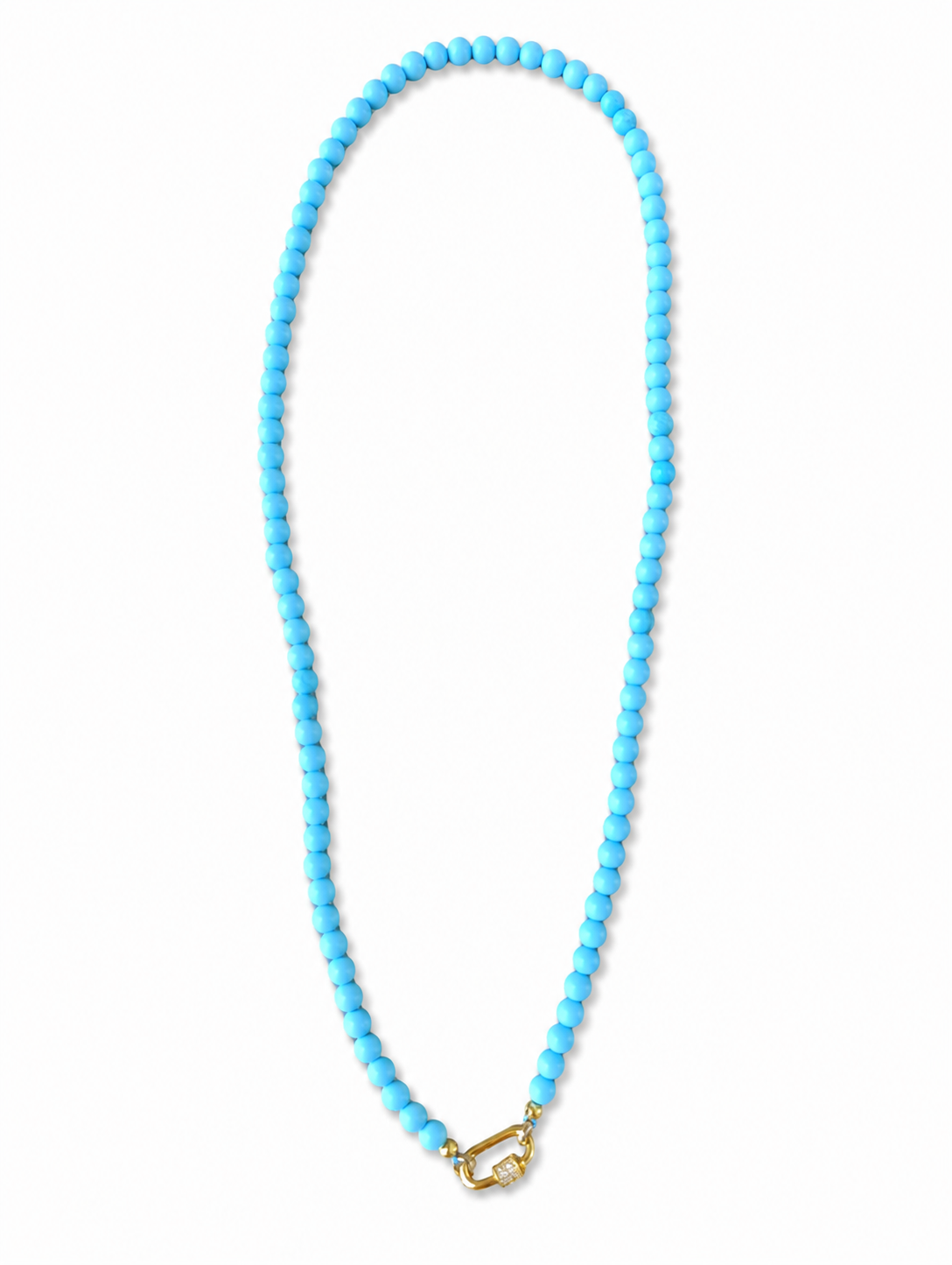 Collana con moschettone