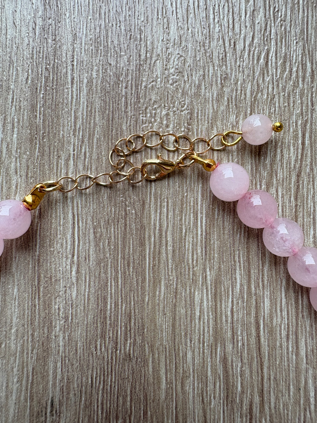 Collana quarzo rosa