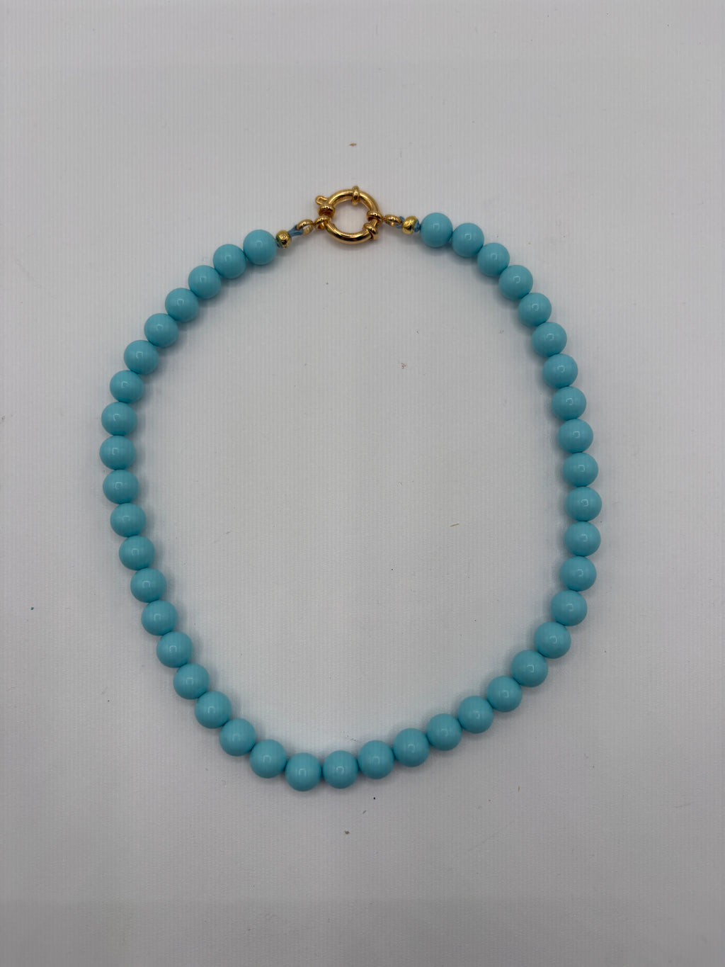 Collana in pasta di turchese