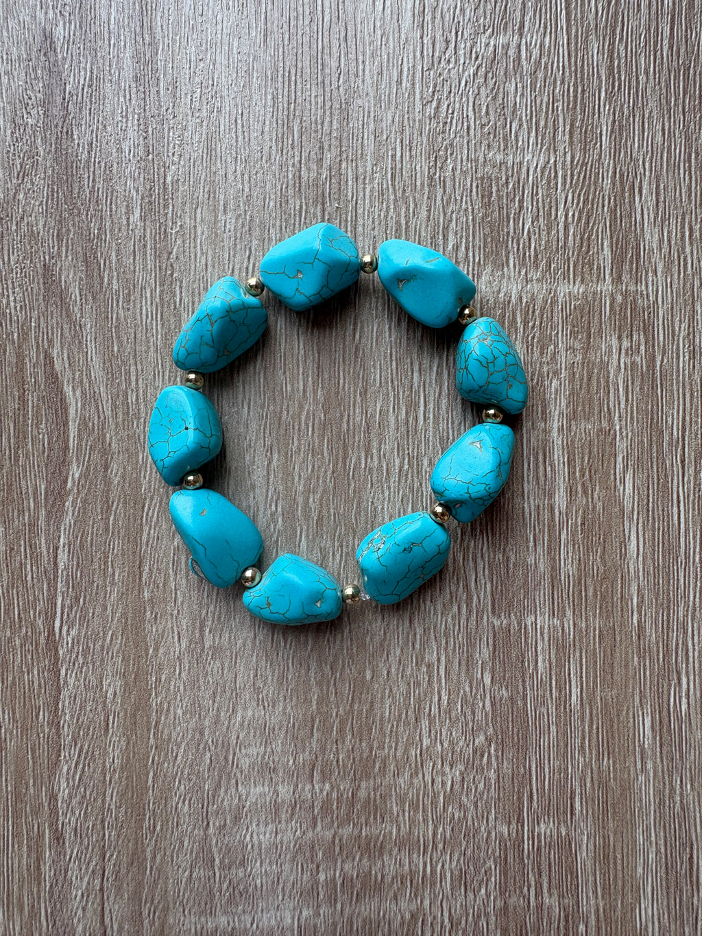 Bracciale maxi turchese