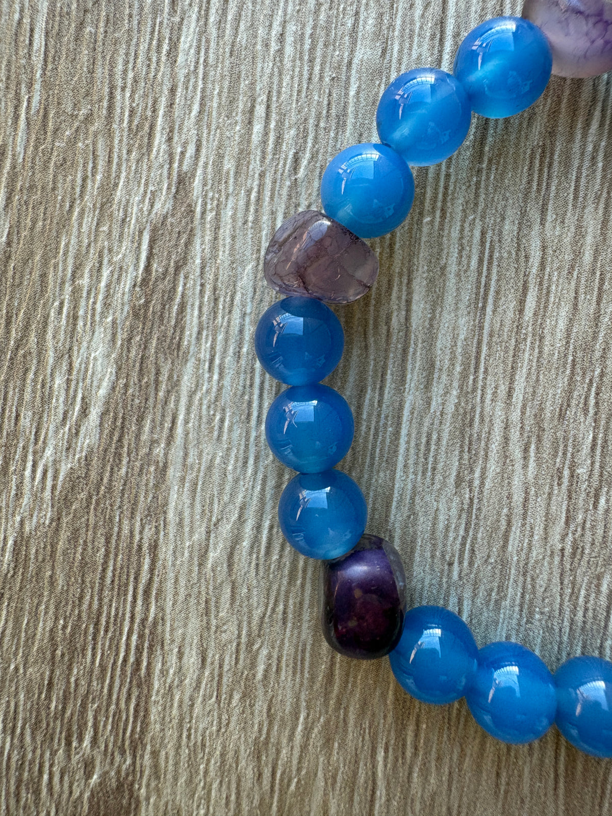 Bracciale Agata blu
