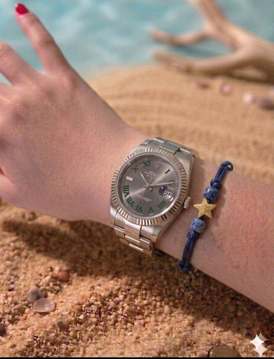 Bracciale beads e stella