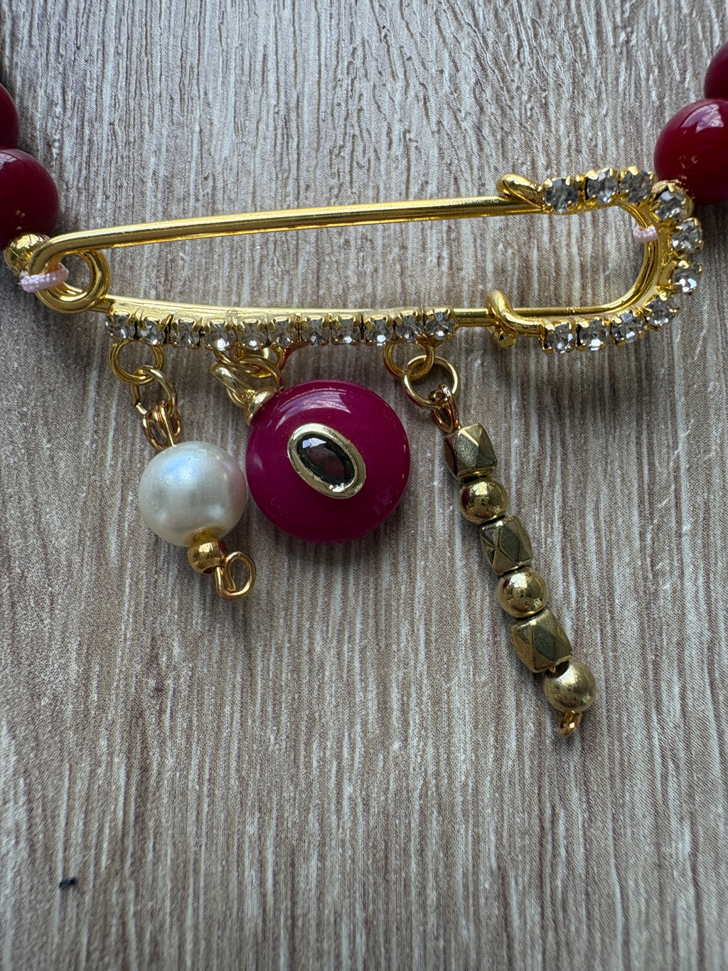 Collana burgundy