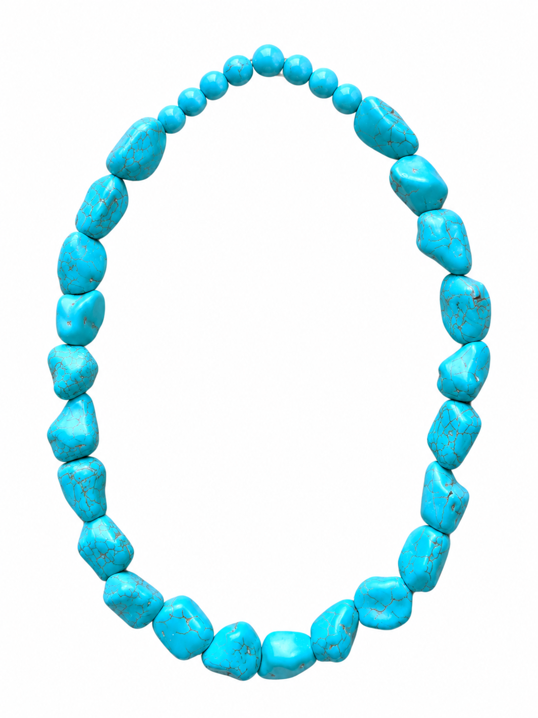 Collana maxi turchese
