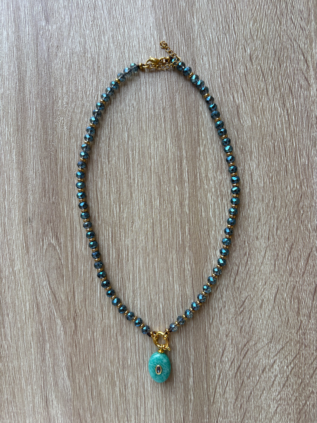 Collana blu lagoon