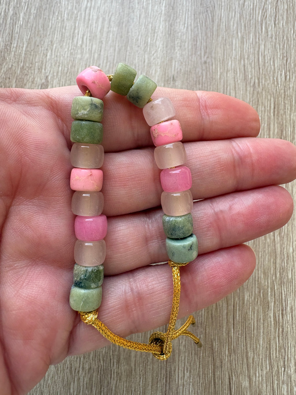 Bracciale beads colorati