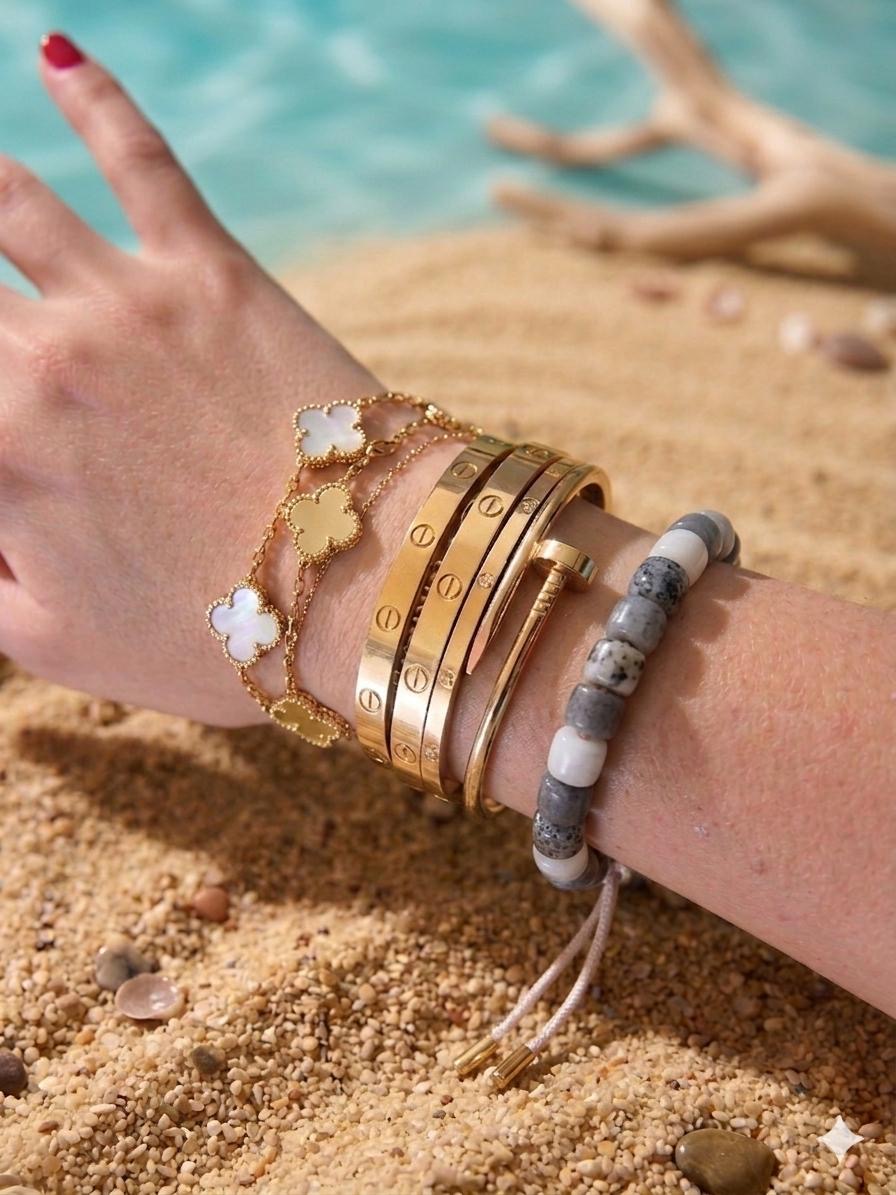 Bracciale beads colorati