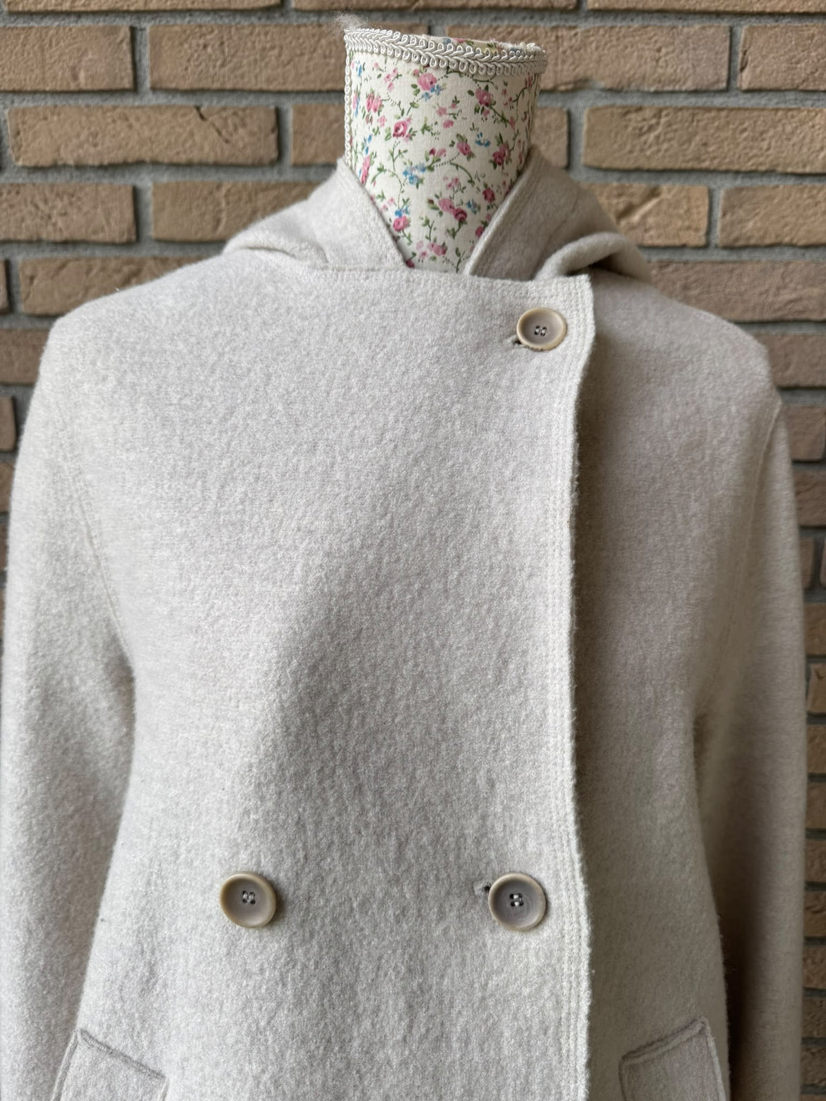 Cappotto Oska  color panna