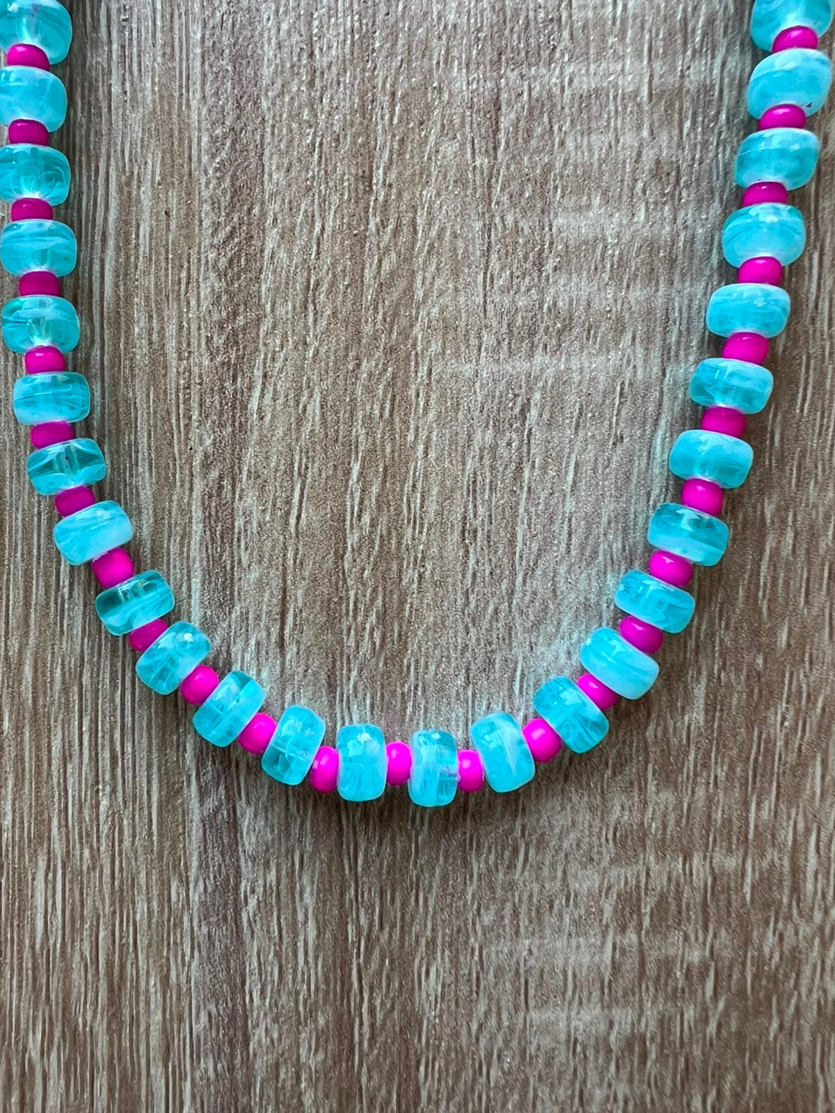 Collana beads resina