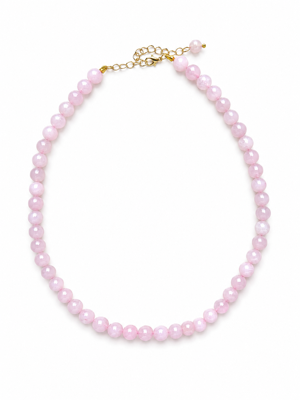 Collana quarzo rosa