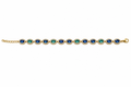 Bracciale tennis multicolor