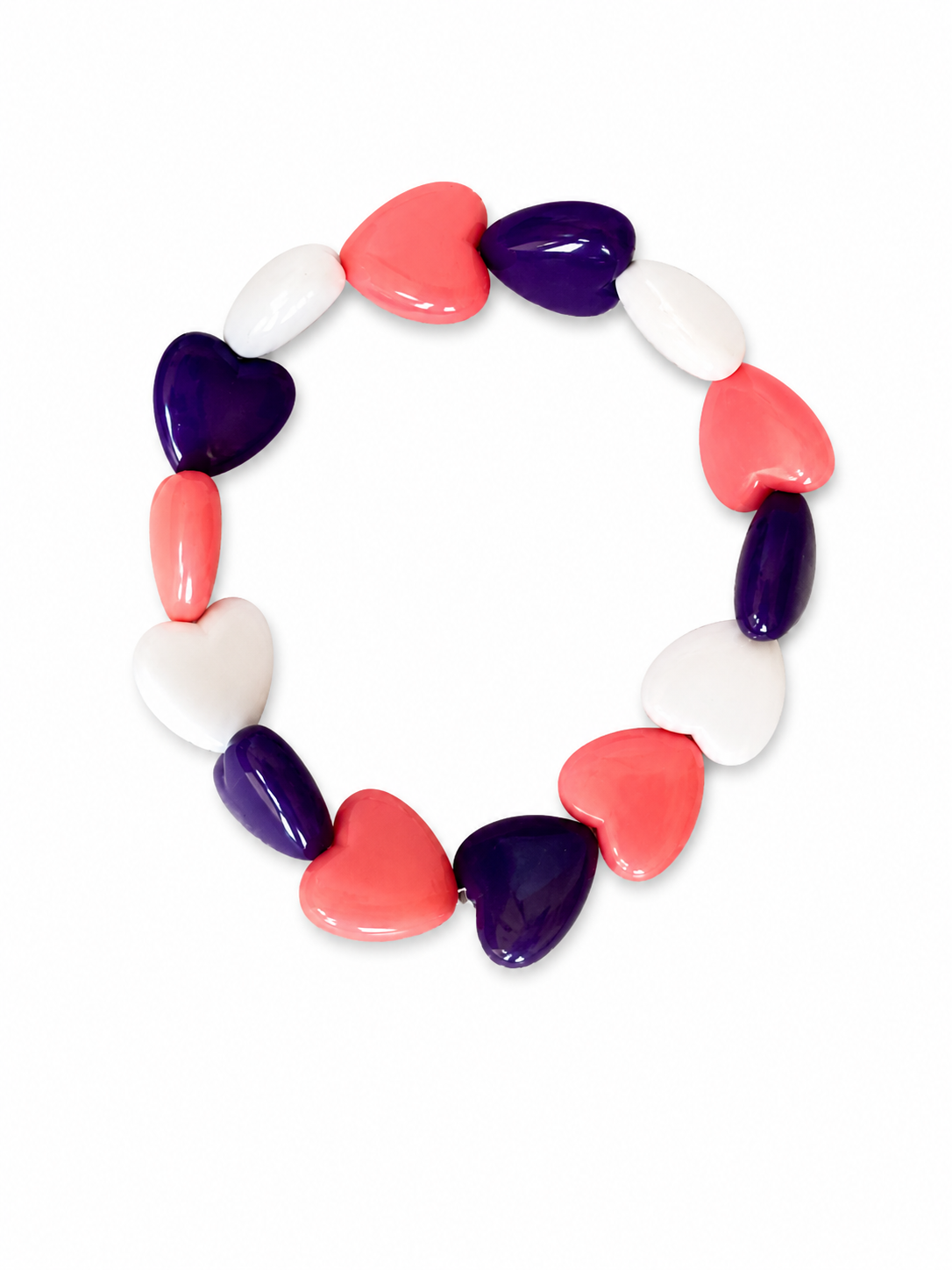 Bracciale Heart resina