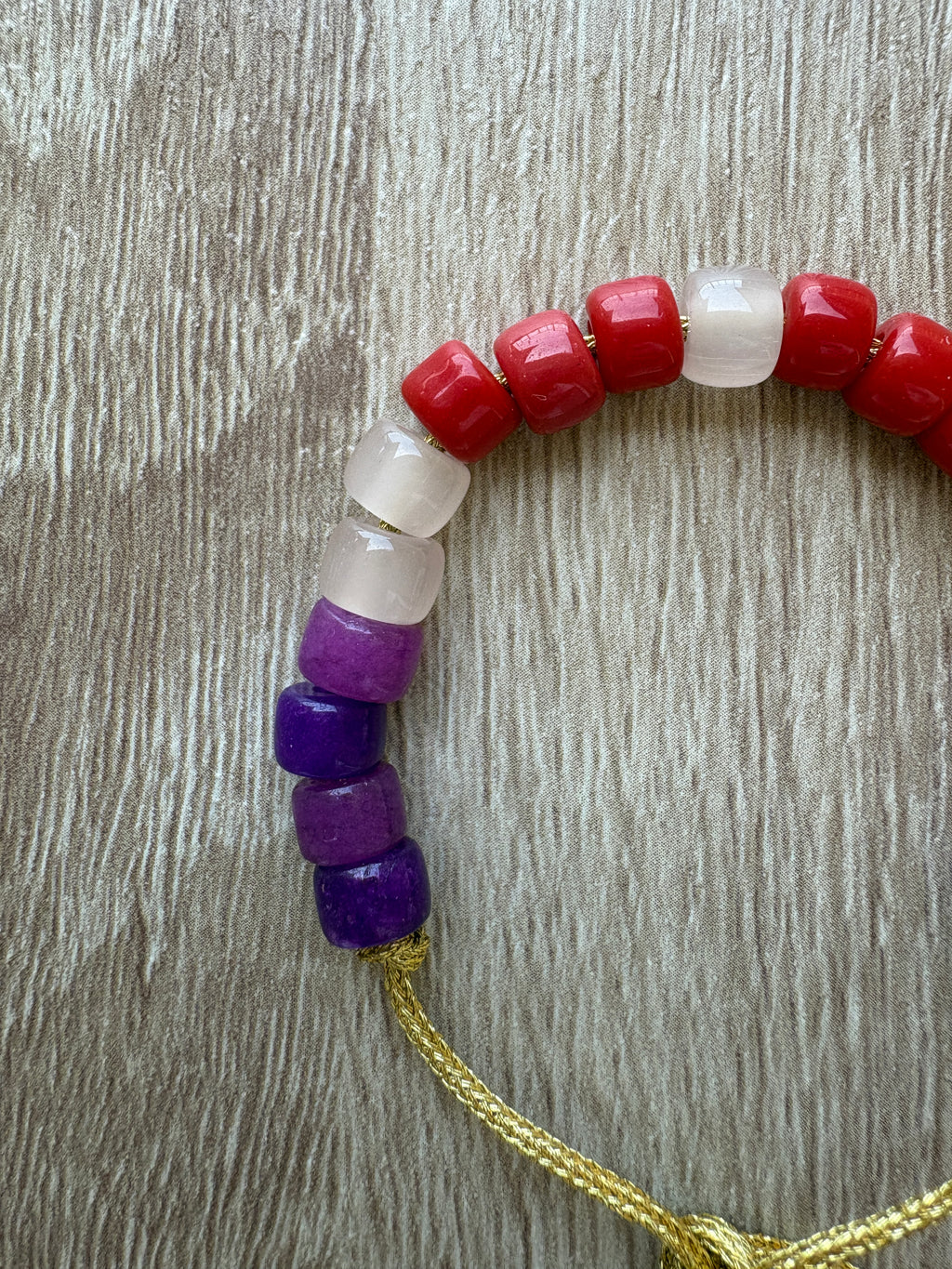 Bracciale beads colorati