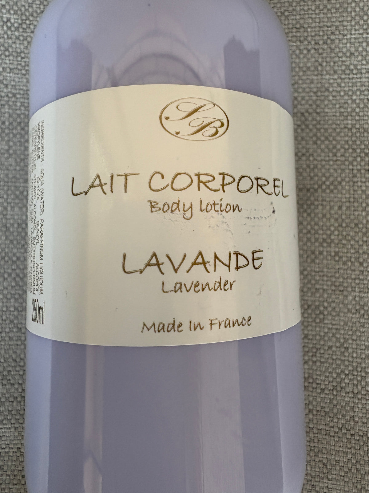 Latte corpo lavanda provenzale
