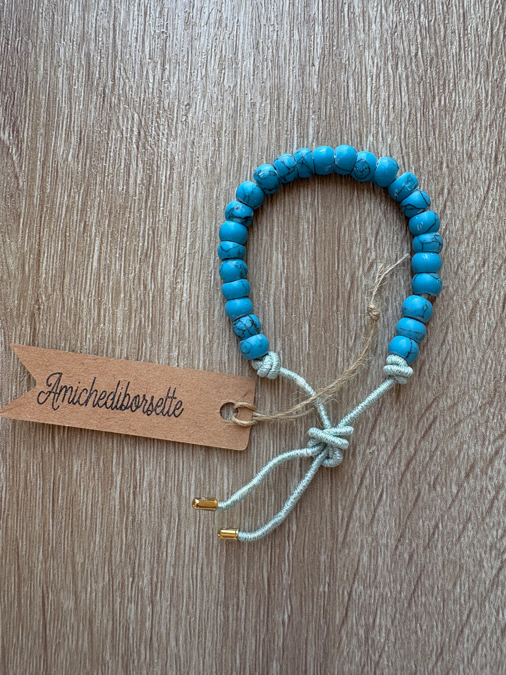 Bracciale beads colorati