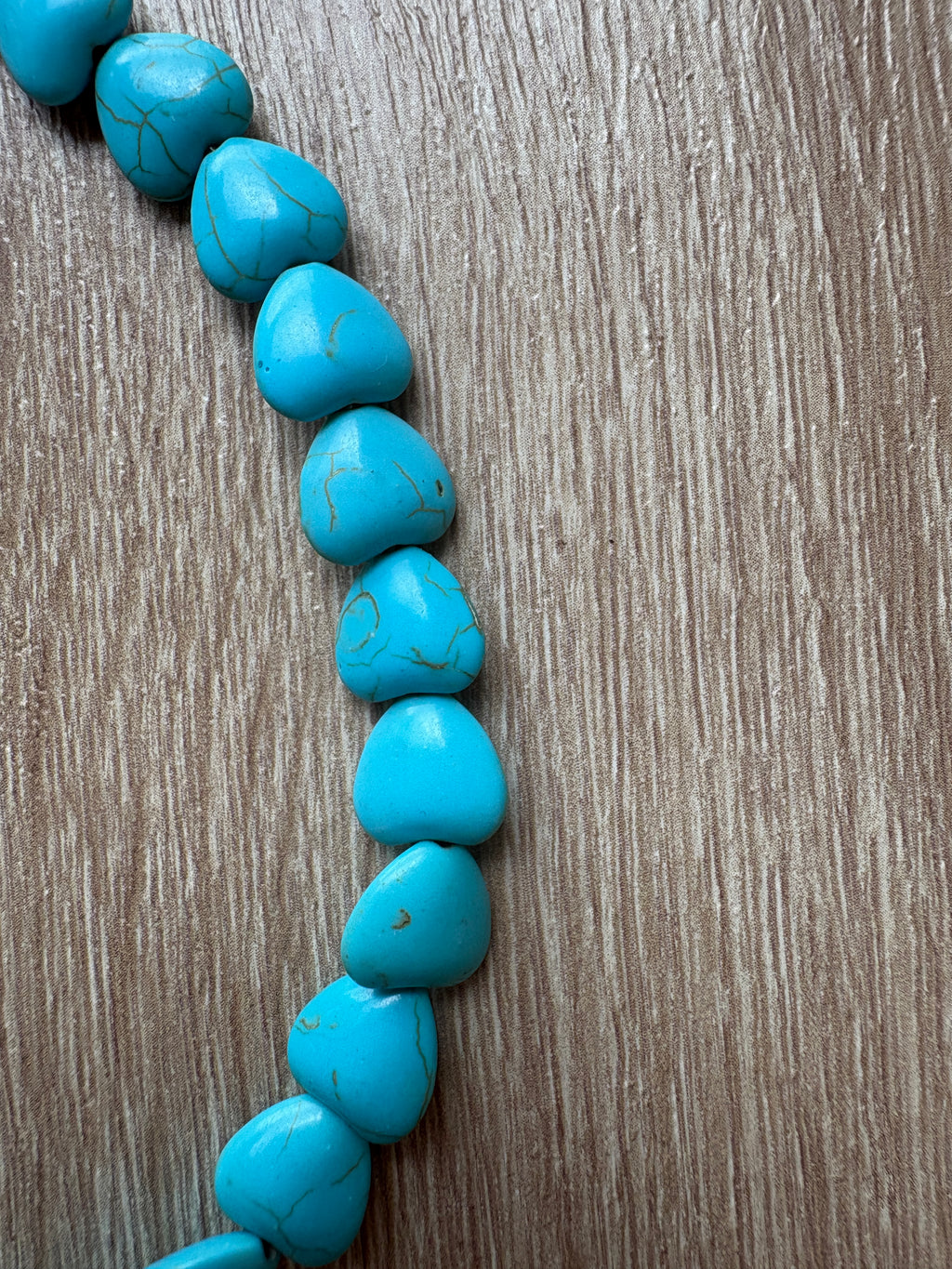 Collana cuori tourquoise