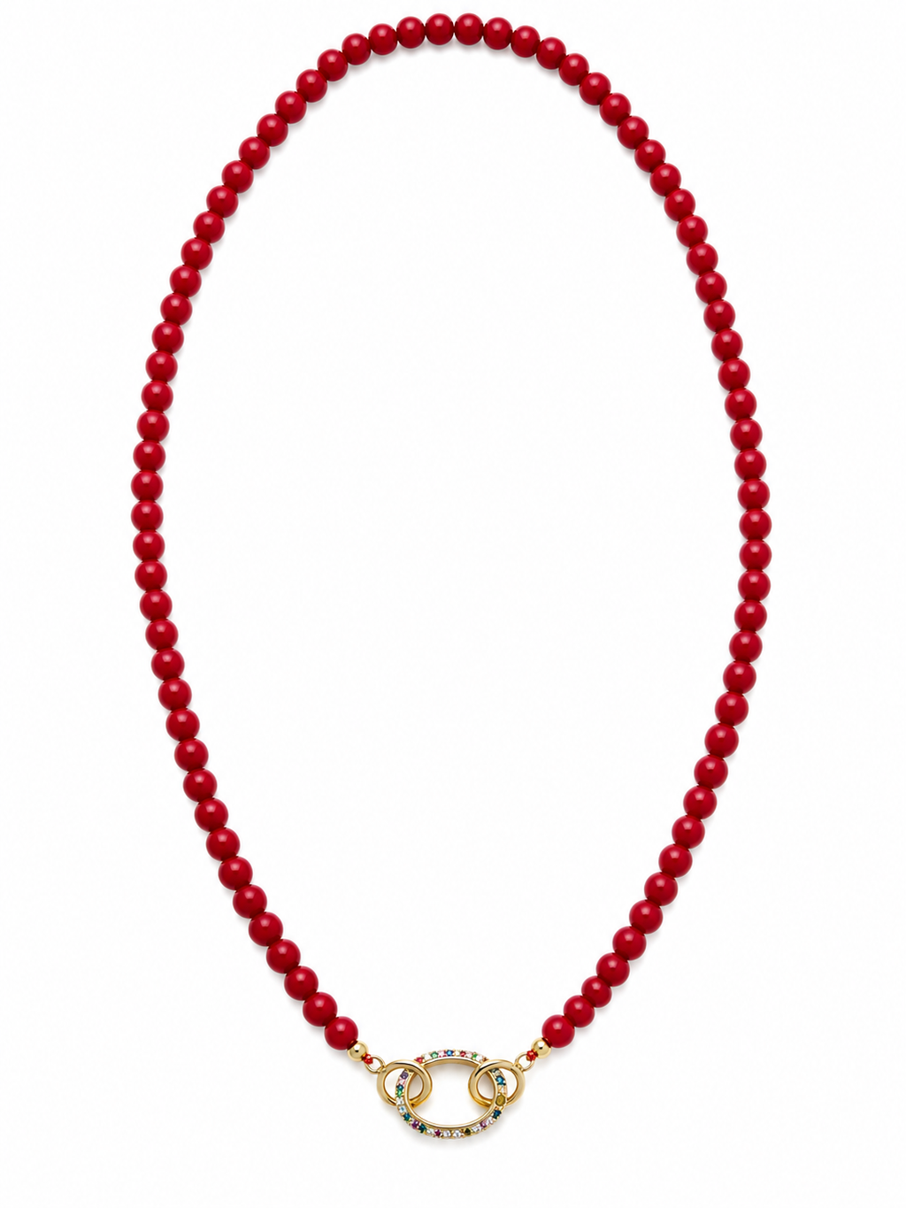 Collana burgundy